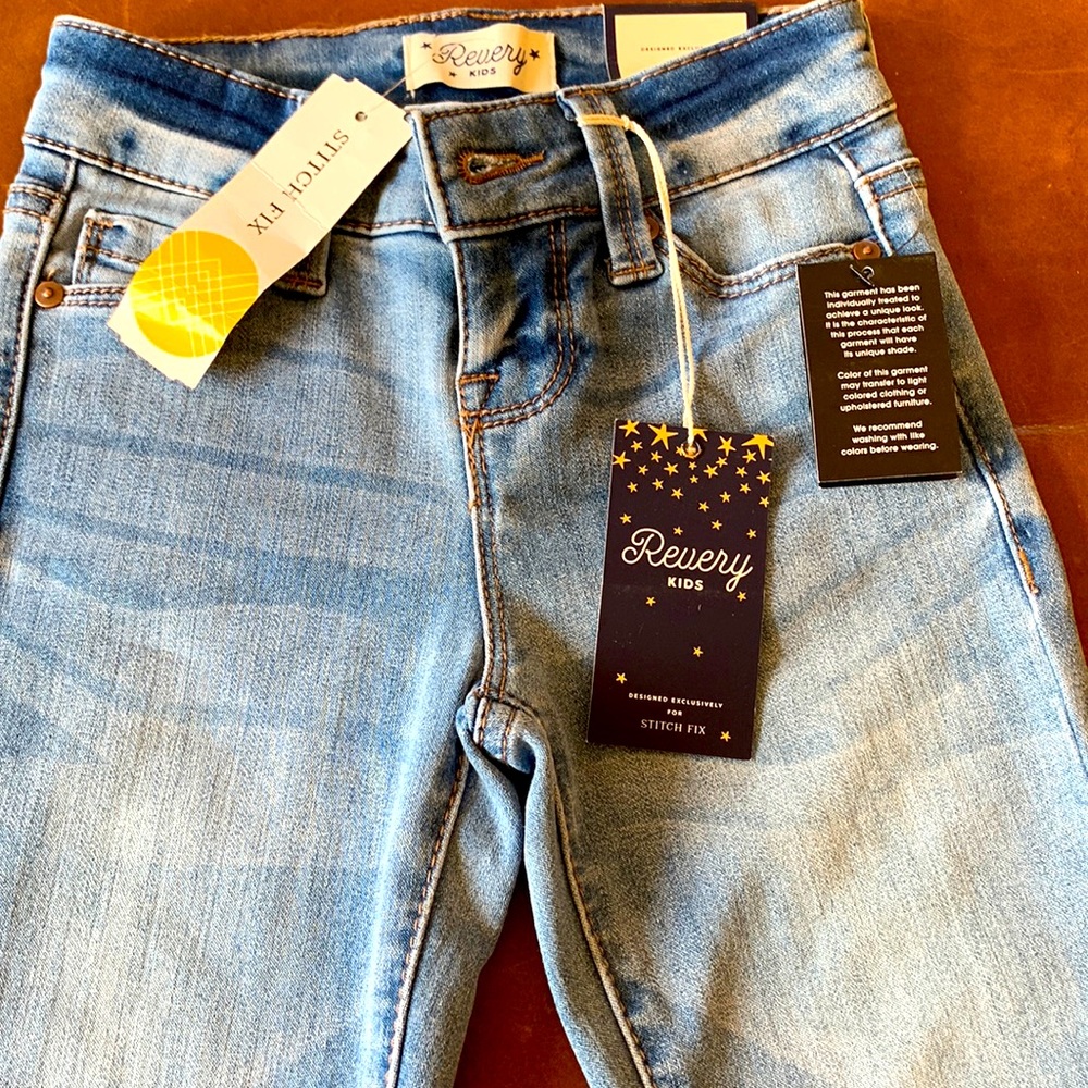 Brand new jeans with tags from stitch fix and size 6